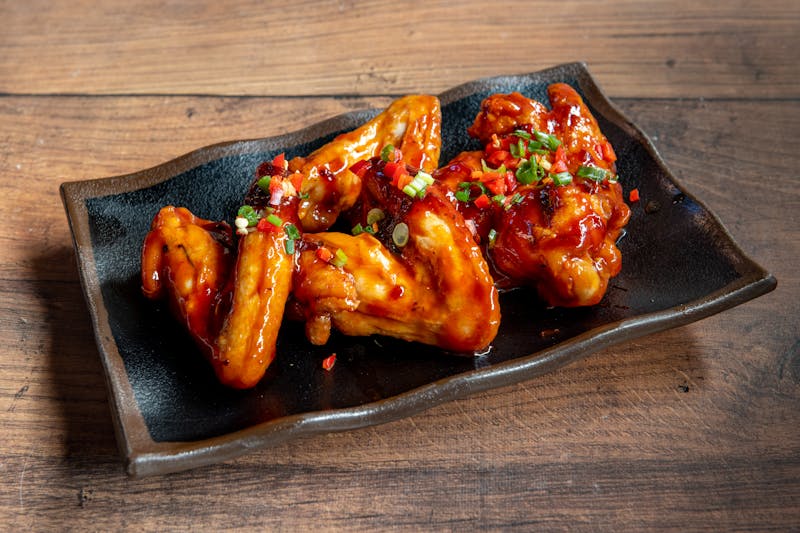 spicy daves chicken rice bowl with fresh toppings